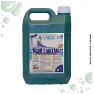 AGUA SANITARIA CLORO ATIVO - VMAX (5 LITROS)