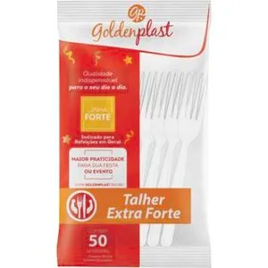 TALHER REFEIÇÃO REFORÇADO C/50 UNIDADES